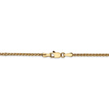 14k 1.4mm D/C Spiga Chain-WBC-PEN64-18