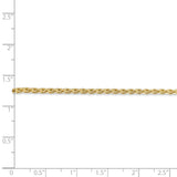 14k 2.25mm Parisian Wheat Chain-WBC-PEN66-20