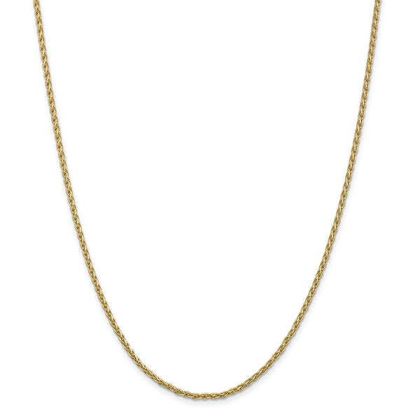 14k 2.25mm Parisian Wheat Chain-WBC-PEN66-24