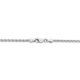 14k WG 2.25mm Parisian Wheat Chain-WBC-PEN72-18