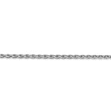 14k WG 3mm Parisian Wheat Chain-WBC-PEN73-20