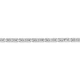 14k WG 2mm Byzantine Chain-WBC-PEN84-18