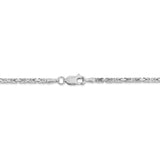 14k WG 2mm Byzantine Chain-WBC-PEN84-18