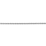 14k WG 1.3mm Heavy-Baby Rope Chain-WBC-PEN90-20