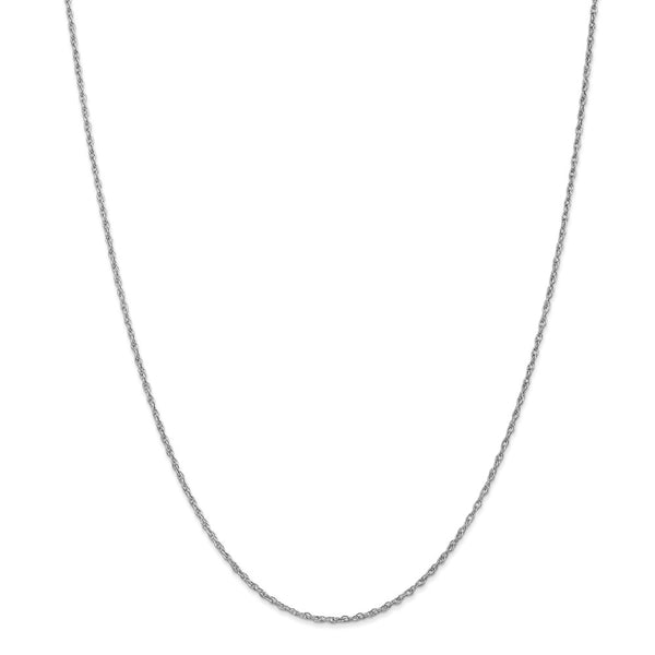 14k WG 1.3mm Heavy-Baby Rope Chain-WBC-PEN90-24