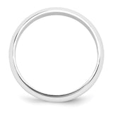 Platinum 5mm Half-Round Wedding Band-PHR050-4-WBC