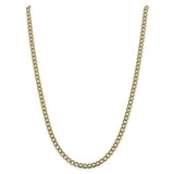 14k 5.2mm Semi-solid with Rhodium PavÇ Curb Chain-WBC-PWF120-20