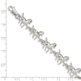 Sterling Silver Horses Bracelet-WBC-QA5-7