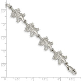 Sterling Silver Frogs Bracelet-WBC-QA54-7