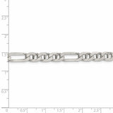 Sterling Silver 6.5mm Figaro Anchor Chain-WBC-QAF180-30