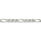 Sterling Silver 7.5mm Figaro Anchor Chain-WBC-QAF200-26