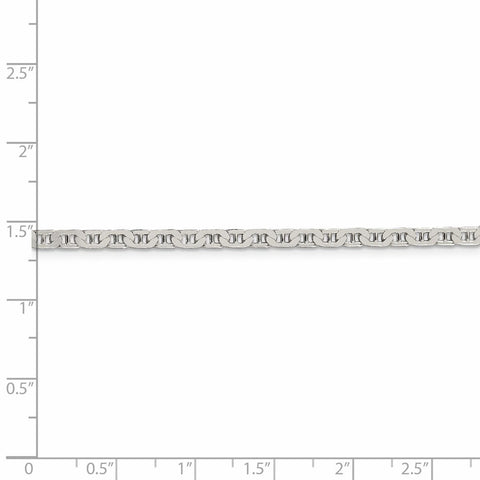 Sterling Silver 3mm Flat Anchor Chain-WBC-QAN080-26