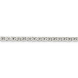 Sterling Silver 3.75mm Flat Anchor Chain-WBC-QAN100-30