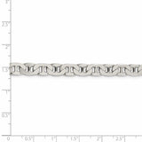 Sterling Silver 6.5mm Flat Anchor Chain-WBC-QAN180-22