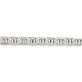 Sterling Silver 7mm Flat Anchor Chain-WBC-QAN200-7