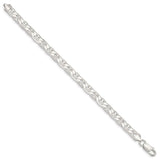 Sterling Silver 7mm Flat Anchor Chain-WBC-QAN200-8