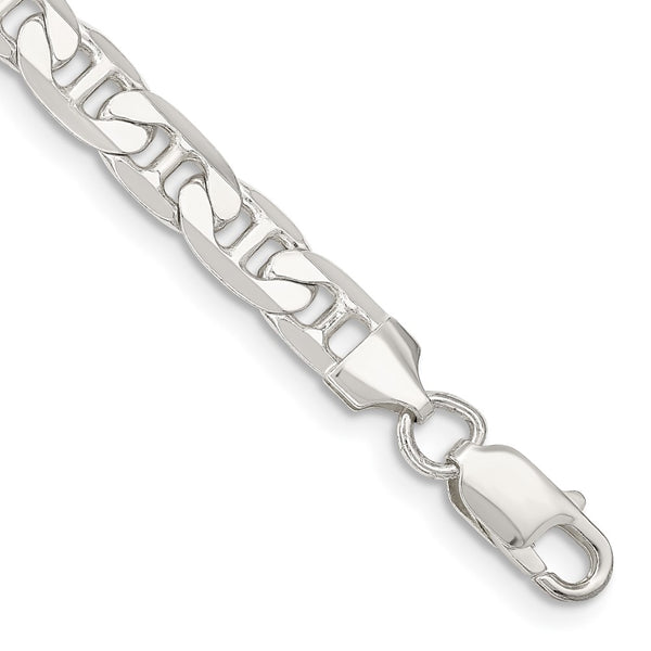 Sterling Silver 7mm Flat Anchor Chain-WBC-QAN200-8