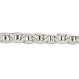 Sterling Silver 9.5mm Flat Anchor Chain-WBC-QAN250-8