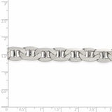 Sterling Silver 9.5mm Flat Anchor Chain-WBC-QAN250-8