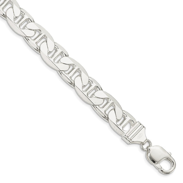 Sterling Silver 11.5mm Flat Anchor Chain-WBC-QAN300-26