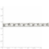 Sterling Silver 9mm Diamond-cut Long Link Cable Chain-WBC-QAR250-8