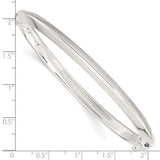 Sterling Silver Polished Hinged Bangle-WBC-QB1416