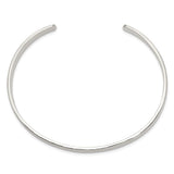 Sterling Silver 5mm Cuff Bangle-WBC-QB322