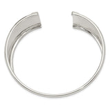 Sterling Silver 30mm Cuff Bangle Bracelet-WBC-QB341