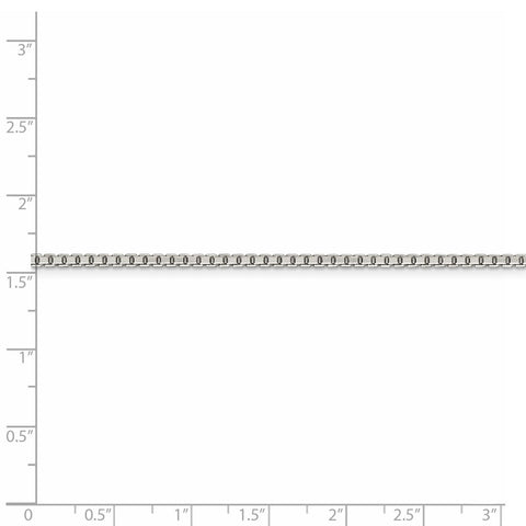 Sterling Silver 2mm 8 Sided Diamond-cut Box Chain-WBC-QBR040-28