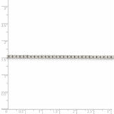 Sterling Silver 2.5mm 8 Sided Diamond-cut Box Chain-WBC-QBR050-24