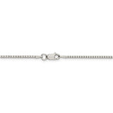Sterling Silver 1.5mm Box Chain-WBC-QBX028-42