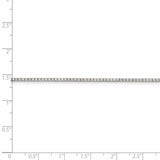 Sterling Silver 1.5mm Box Chain-WBC-QBX028-42