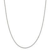 Sterling Silver 1.5mm Box Chain-WBC-QBX028-42
