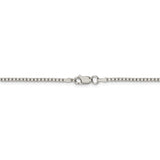 Sterling Silver 1.75mm Box Chain-WBC-QBX035-42