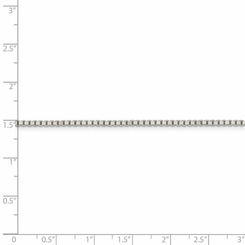 Sterling Silver 1.75mm Box Chain-WBC-QBX035-42