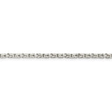 Sterling Silver 2.5mm Byzantine Chain-WBC-QBZ060-22