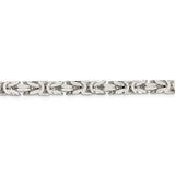 Sterling Silver 6mm Byzantine Chain-WBC-QBZ150-28