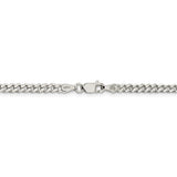 Sterling Silver 3.5mm Curb Chain-WBC-QCB100-26