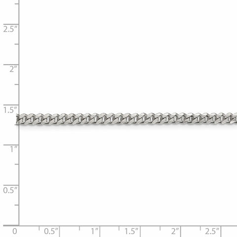 Sterling Silver 3.5mm Curb Chain-WBC-QCB100-36
