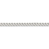 Sterling Silver 4.5mm Curb Chain-WBC-QCB120-24
