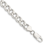 Sterling Silver 8mm Curb Chain-WBC-QCB220-9