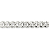 Sterling Silver 11mm Curb Chain-WBC-QCB300-20