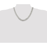 Sterling Silver 11mm Curb Chain-WBC-QCB300-20