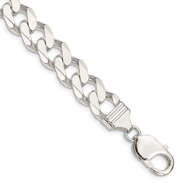 Sterling Silver 11mm Curb Chain-WBC-QCB300-8