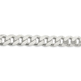 Sterling Silver 13mm Curb Chain-WBC-QCB350-9