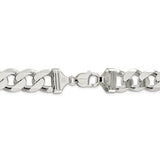 Sterling Silver 15mm Curb Chain-WBC-QCB400-26