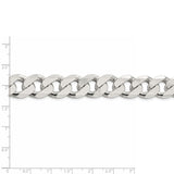 Sterling Silver 15mm Curb Chain-WBC-QCB400-22