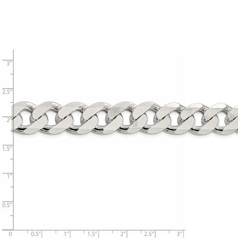 Sterling Silver 15mm Curb Chain-WBC-QCB400-8