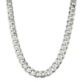 Sterling Silver 15mm Curb Chain-WBC-QCB400-28