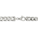 Sterling Silver 16.25mm Curb Chain-WBC-QCB450-8